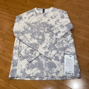 Lululemon Men’s XS Spectral White Opal Silver City Sweat Crew Sweater